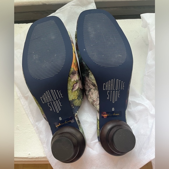 NWT Charlotte Stone Durham Mule - Picture 3 of 8